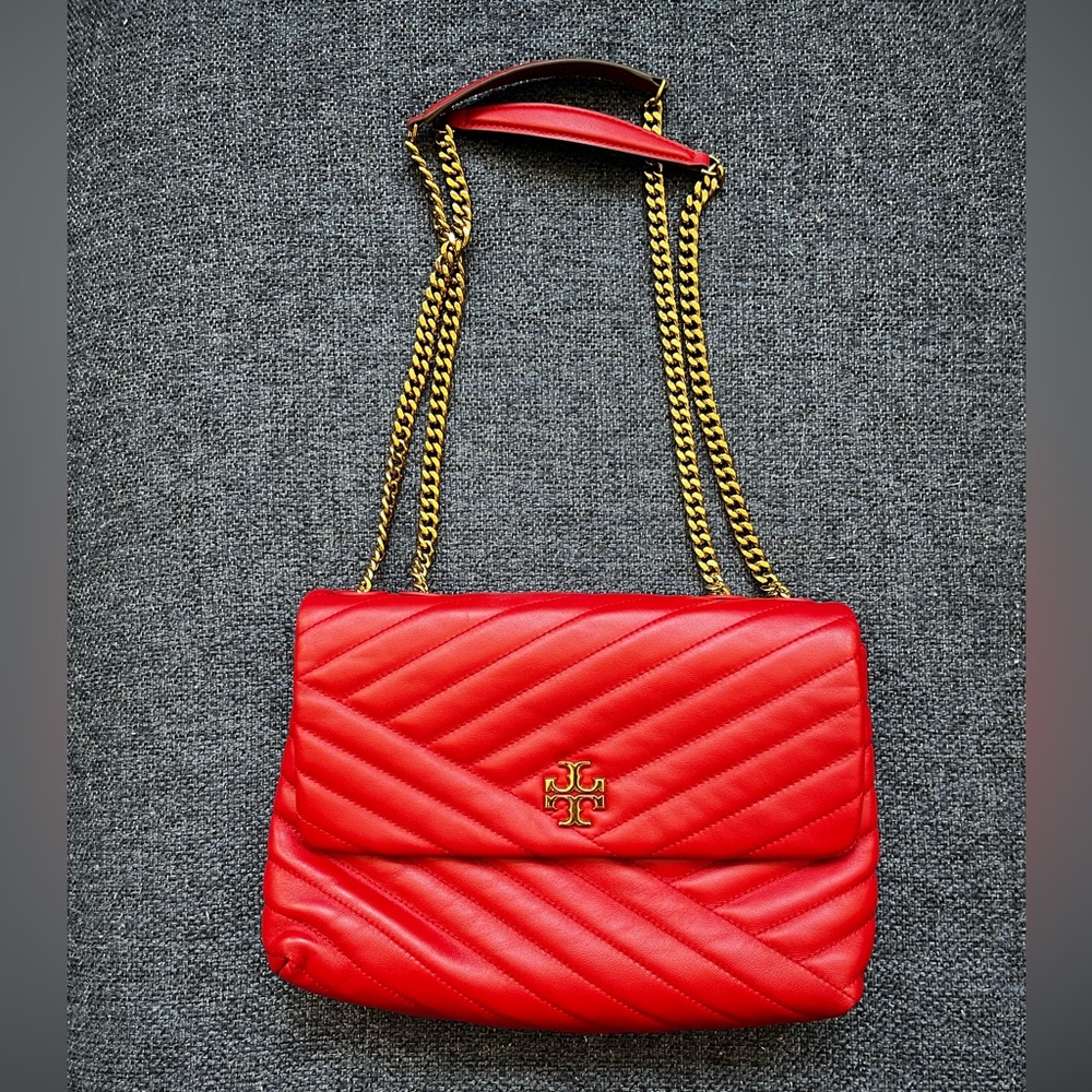 Tory Burch Kira Chevron Red
